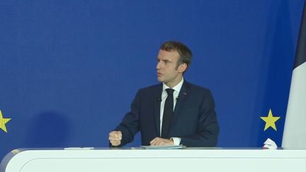 Emmanuel Macron s’attaque à une nouvelle présidence, celle de l’Europe. (CAPTURE D'ÉCRAN FRANCE 2)