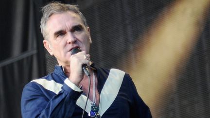 Morrissey sur scène en juin 2015 aux Etats-Unis.
 (Ilya S. Savenok / Getty Images / AFP)