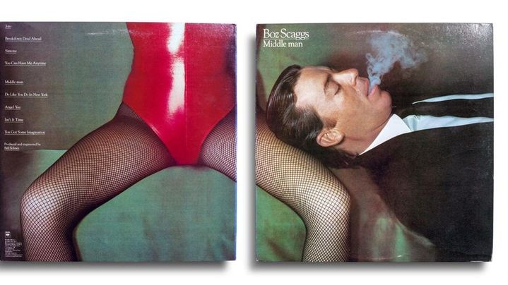 Boz Scaggs, Middle Man, Columbia FC 36106, États-Unis, 1980. Photographie de Guy Bourdin. 
 (Guy Bourdin)