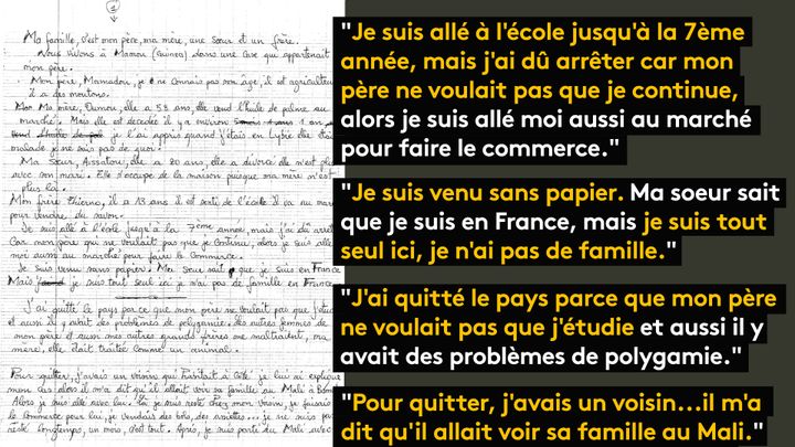 Amadou a quitté la case familiale de Mamou, dans la région de Fouta-Djalon, en Guinée. (RADIO FRANCE)