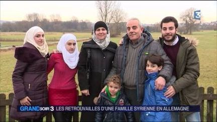 Une famille syrienne réunie en Allemagne (FRANCE 3)