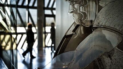 Vue du MuséoParc de la bataille d&#039;Alesia
 (JEFF PACHOUD / AFP)