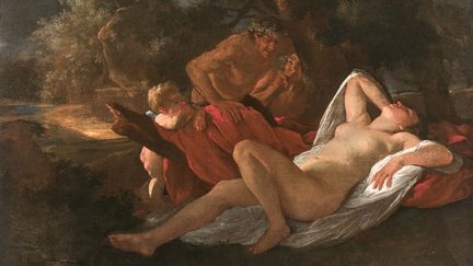 "Vénus épiée par deux satyres" de Nicolas Poussin, (1625-1626). (STUDIO SEBERT)