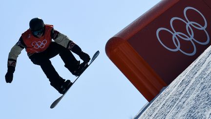 L'épreuve de slopestyle en snowboard (KIRILL KUDRYAVTSEV / AFP)