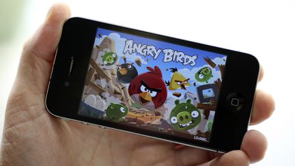 L'application Angry Birds est l'application payante la plus t&eacute;l&eacute;charg&eacute;e sur iPhone, depuis l'existence de l'AppStore. (BLOOMBERG / GETTY IMAGES)