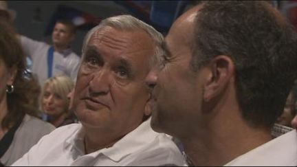 Ce matin à Marseille, Jean-Pierre Raffarin assure "ne pas être en colère". (France Télévisions)