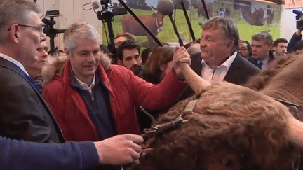 Salon de l'Agriculture : Édouard Philippe et Laurent Wauquiez présents le même jour