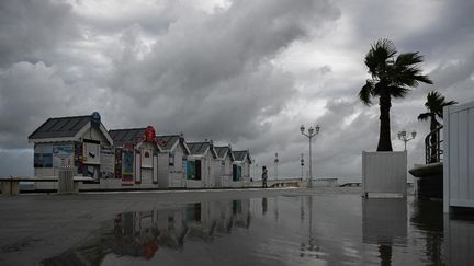 The coast of Arcachon (Gironde) during storm Ciaran, November 1, 2023. (PHILIPPE LOPEZ / AFP)