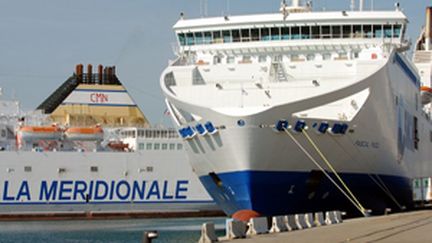 Le trafic entre la Corse et le continent continue d'être assuré depuis Toulon et Nice par la compagnie Corsica Ferries. (© FR3)