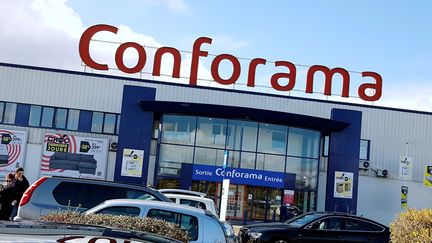 Un magasin Conforama, à Thionville, le 2 juillet 2019. (JULIO PELAEZ / MAXPPP)