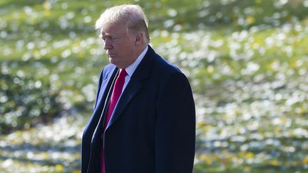 Le président Donald Trump à la Maison Blanche à Washington, le 29 novembre 2017. (SAUL LOEB / AFP)