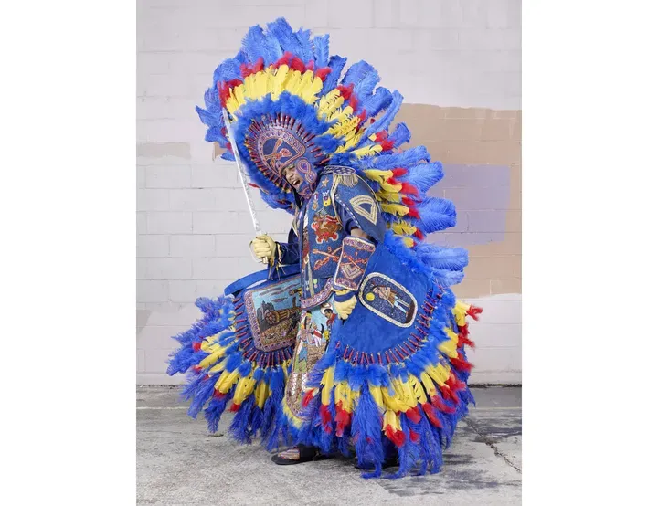 Charles Fréger, Mardi Gras Indians (© Charles Fréger © Musée du Quai Branly - Jacques Chirac)