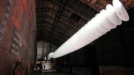 Le pavillon Chinois de la Biennale d&#039;architecture de Venise (26 août 2012)
 (Tiziana Fabi / AFP)