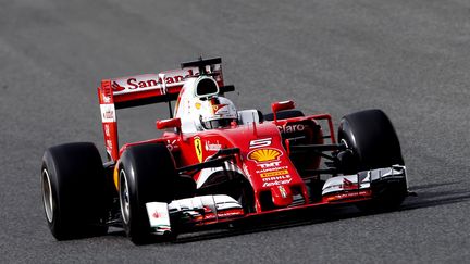 Sebastian Vettel (Ferrari) (JOSE JORDAN / AFP)