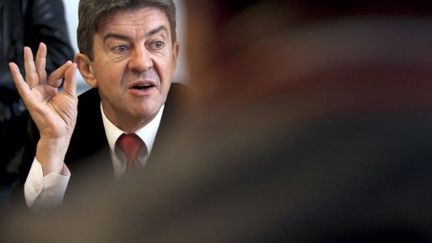 Jean-Luc Mélenchon a été désigné candidat du Front de gauche en juin 2011. (AFP - Jean-Christophe Verhaegen)