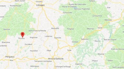 Un automobiliste a renversé un jeune homme de 19 ans qui roulait à scooter à Nantheuil (Dordogne). (GOOGLE MAPS)