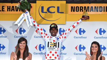 Le coureur érythréen Daniel Teklehaimanot a marqué l'histoire du Tour