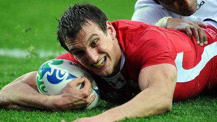 Le 3e ligne et capitaine du Pays-de-Galles Sam Warburton