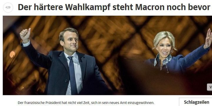 la victoire de Macron vue par la SDZ (SDZ)