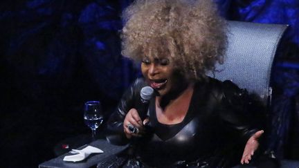 La chanteuse brésilienne Elza Soares au Town Hall de New York (19 mai 2017)
 (Kena Betancur / AFP)