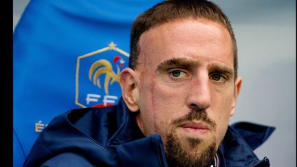  (© MaxPPP Franck Ribery a tourné la page de l'équipe de France de football après 81 sélections)