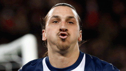 L'attaquant parisien Zlatan Ibrahimovic