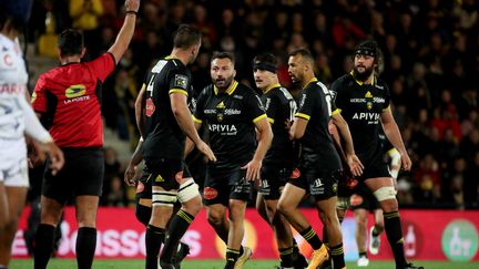 La Rochelle s'est imposé sans forcer face à Bordeaux-Bègles, vendredi 5 novembre. (ROMAIN PERROCHEAU / AFP)