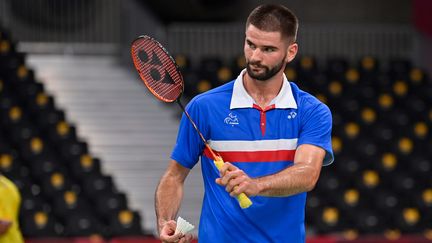 Au terme d'un match accroché Lucas Mazur sort la tête de série n°2 Tarun, 21-16, 16-21, 21-18 ! Le Français décroche son ticket pour la finale paralympique !