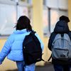 Lors de la journée contre le harcèlement scolaire, le 18 novembre 2021, au collège et lycée d'Arsonval à Brive-la-Gaillarde (Corrèze). (STEPHANIE PARA / MAXPPP)