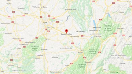 Bourgoin-Jallieu, dans l'Isère. (GOOGLE MAPS)