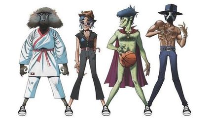 Gorillaz 2012
 (JamieHewlett)