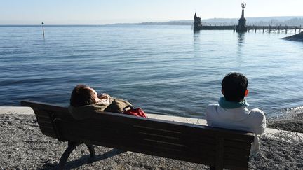 &nbsp; (Douceur au lac de Constance, en Allemagne. © Maxppp)