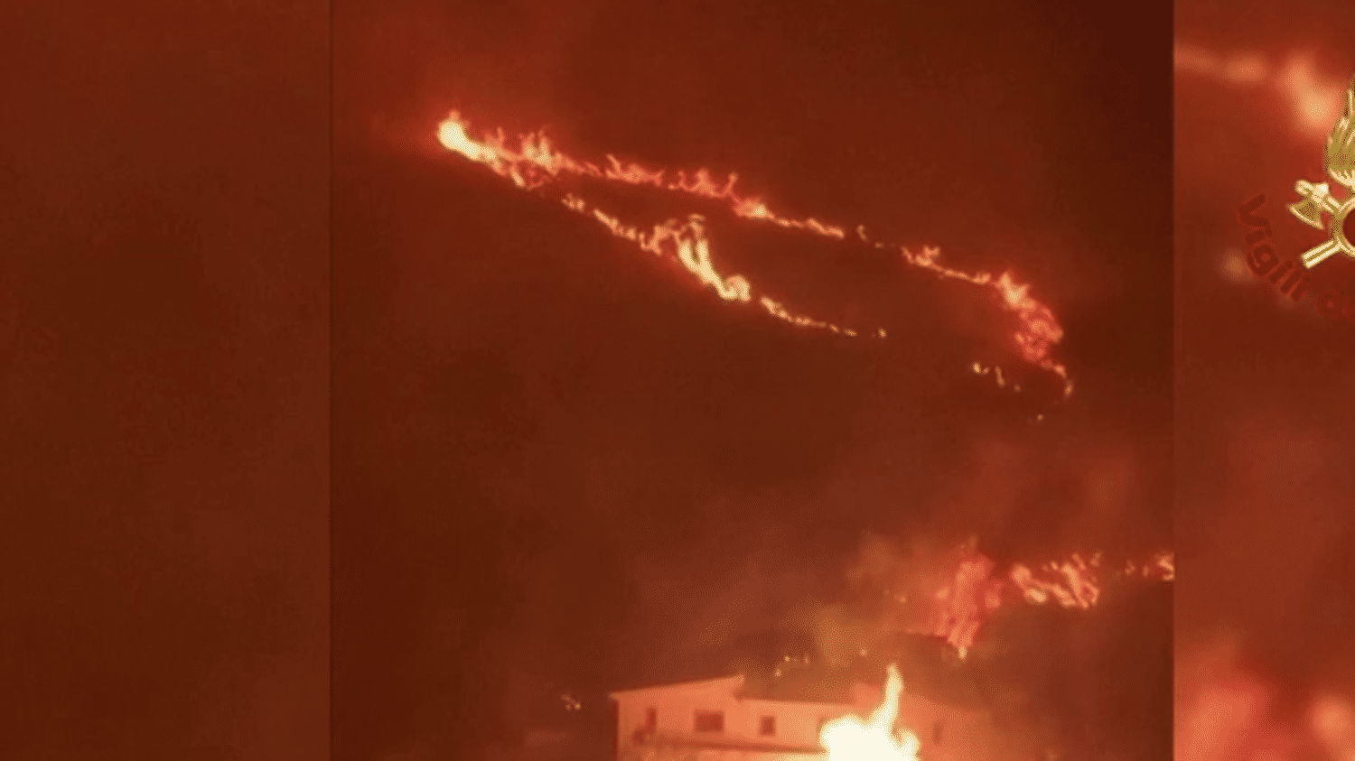 Incendi boschivi mortali devastano la Sicilia settentrionale