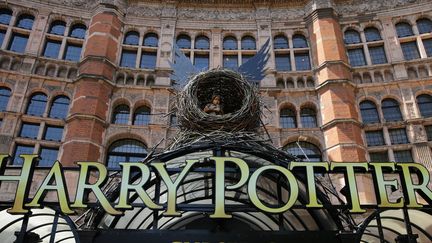 Le Palace Theatre à Londres où se déroulent les répétitions d'"Harry Potter et l'enfant maudit"
 (DANIEL LEAL-OLIVAS / AFP)