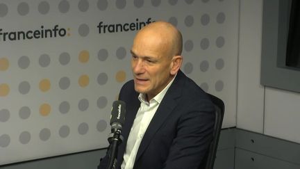 Me Jean-Christophe Coubris, avocat de 2 500 parties civiles dans l'affaire du Mediator, le 9 janvier 2023 sur franceinfo. (FRANCEINFO / RADIOFRANCE)