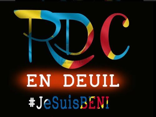 Un tweet d'un internaute congolais mise en ligne après le massacre pérpétré à Beni, dans l'est de la RDC, en mai 2015. Le gouvernement congolais a décrété un deuil national de trois jours après la tuerie du 13 aôût 2016. (DR/Capture d&#039;écran)