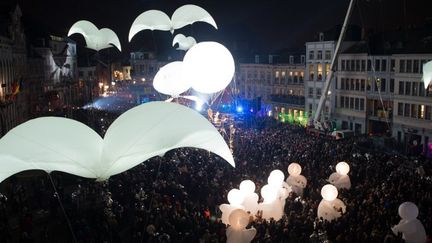 Le spectacle d'ouverture  de Mons 2015
 (BENOIT DOPPAGNE / BELGA MAG / BELGA)