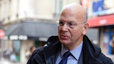 Patrick Buisson, le&nbsp;15 octobre 2012 &agrave; Paris. (MIGUEL MEDINA / AFP)