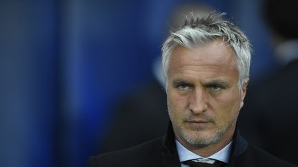 L'ancien footballeur David Ginola au Parc des Princes à Paris, le 2 avril 2014. (AFP)