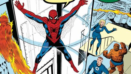 Le personnage de Spiderman, une co-création de Stephen Ditko
 (Marvel)