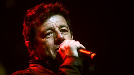 Patrick Bruel est confiné chez lui à Paris pour se soigner alors que sa femme et ses enfants sont partis dans le sud de la France. (FRANCOIS LO PRESTI / AFP)