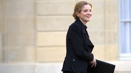 Nathalie Kosciusko-Morizet &agrave; la sortie du conseil des ministres, le 22 f&eacute;vrier &agrave; Paris. (LIONEL BONAVENTURE / AFP)