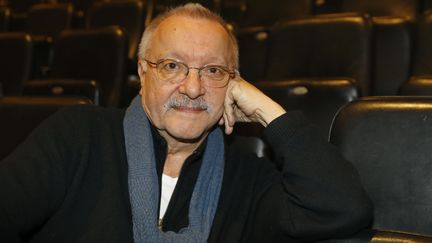 Le metteur en scène Jean-Pierre Vincent au Théâtre des Abbesses le 28 novembre 2016 (PATRICK KOVARIK / AFP)