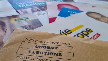 Les professions de foi des listes en présence pour les élections européennes de mai 2019&nbsp; (LAGAIN AURELIE / FRANCE BLEU BREIZH IZEL / RADIO FRANCE)