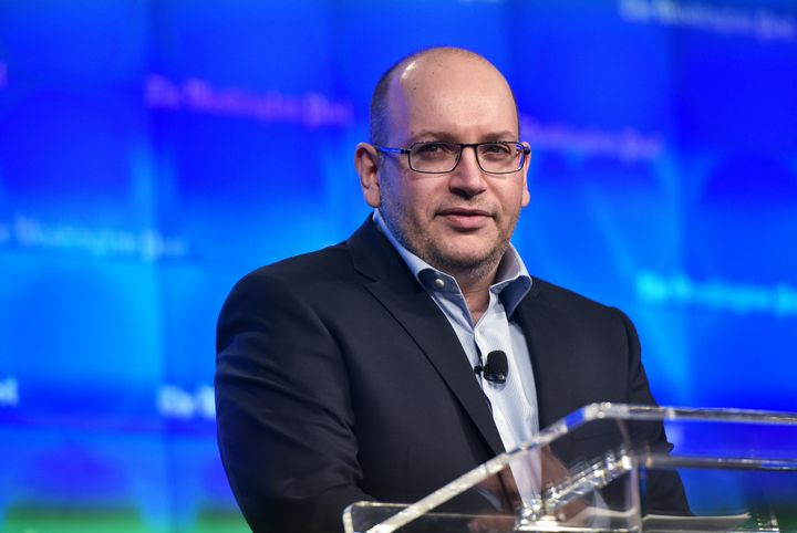 Jason Rezaian, journaliste au "Washington Post", à Washington (Etats-Unis), le 28 janvier 2016. (MANDEL NGAN / AFP)