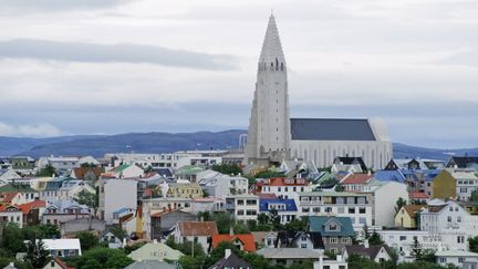 Reyjkjavik, la capitale de l'Islande, le 15 octobre 2015. (TIM GRAHAM / ROBERT HARDING HERITAGE / AFP)