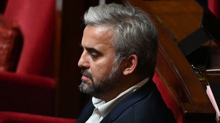 Alexis Corbiere, le 2 août 2022, à l'Assemblée nationale. (ALAIN JOCARD / AFP)