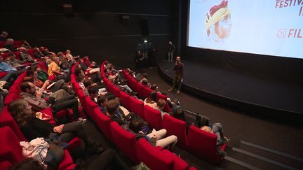 Salle de projection du festival international du film d'Amiens (France 3 Picardie)