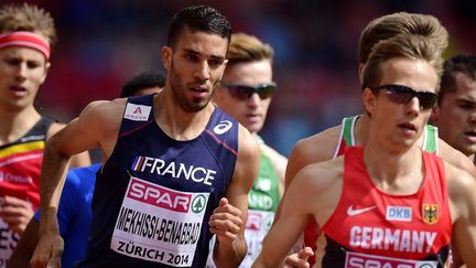 Mekhissi a trouvé les ressources pour sortir du piège des qualifications sur 1500m (OLIVIER MORIN / AFP)