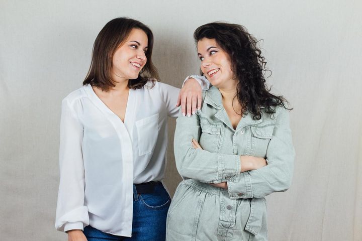 Sisters Solène and Éva Lecoq, both suffering from PCOS, created Sova to offer women a better way to live with their syndrome. (LAURINE JOUX)